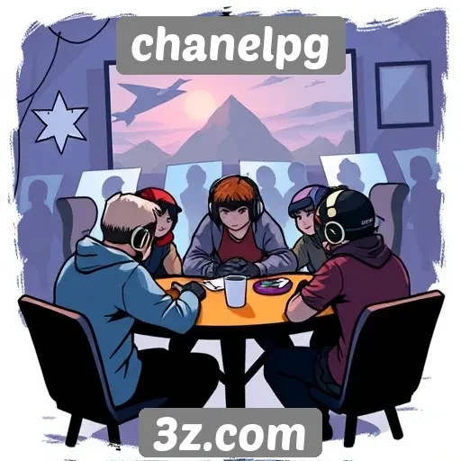 exploração da comunidade de jogadores no chanelpg