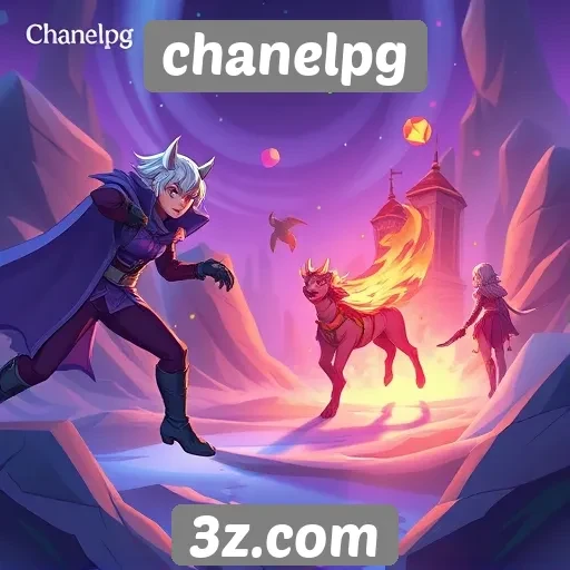 Gameplay inovador no site chanelpg